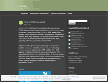 Tablet Screenshot of haldiblog.wordpress.com