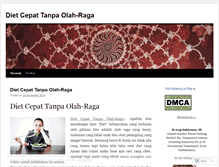 Tablet Screenshot of dietcepattanpaolahraga.wordpress.com