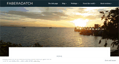 Desktop Screenshot of faberadatch.wordpress.com