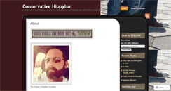 Desktop Screenshot of conservativehippyism.wordpress.com