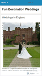 Mobile Screenshot of fundestinationweddings.wordpress.com