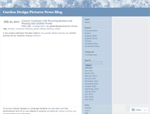 Tablet Screenshot of gardendesignpictures.wordpress.com