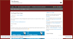 Desktop Screenshot of mtgbrewery.wordpress.com