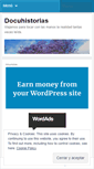 Mobile Screenshot of docuhistorias.wordpress.com