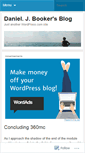 Mobile Screenshot of danieljonathanbooker.wordpress.com