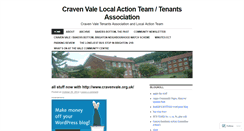 Desktop Screenshot of cravenvale.wordpress.com