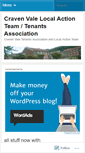 Mobile Screenshot of cravenvale.wordpress.com