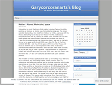 Tablet Screenshot of garycorcoranarts.wordpress.com