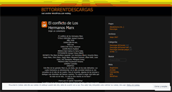Desktop Screenshot of btdescargas.wordpress.com