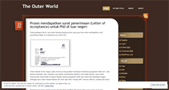 Desktop Screenshot of imairi.wordpress.com