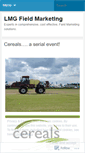 Mobile Screenshot of lmgfieldmarketing.wordpress.com