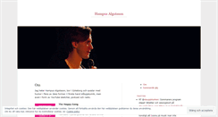 Desktop Screenshot of hampusalgotsson.wordpress.com