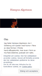 Mobile Screenshot of hampusalgotsson.wordpress.com
