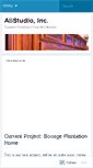 Mobile Screenshot of aiistudio.wordpress.com