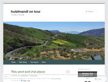 Tablet Screenshot of hutzlmandl.wordpress.com