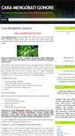 Mobile Screenshot of caramengobatigonoresite.wordpress.com