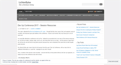 Desktop Screenshot of mlichtenberg.wordpress.com