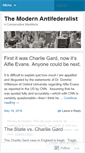 Mobile Screenshot of modernantifederalist.wordpress.com