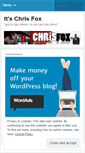 Mobile Screenshot of itschrisfox.wordpress.com