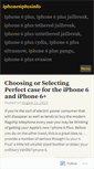 Mobile Screenshot of iphone6plusinfo.wordpress.com