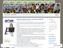 Tablet Screenshot of nuwnsw.wordpress.com
