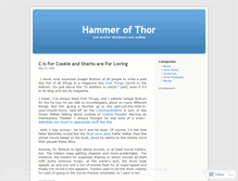 Tablet Screenshot of mjolnir.wordpress.com