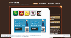 Desktop Screenshot of herbamart.wordpress.com