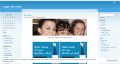 Desktop Screenshot of laguiadetodos.wordpress.com