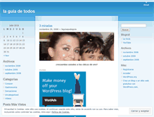Tablet Screenshot of laguiadetodos.wordpress.com