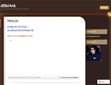 Tablet Screenshot of d0bl4nk.wordpress.com