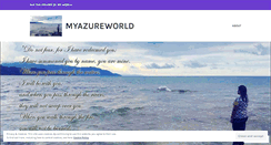 Desktop Screenshot of myazureworld.wordpress.com