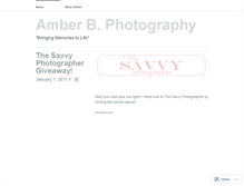 Tablet Screenshot of amberbphotoblog.wordpress.com