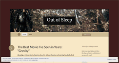 Desktop Screenshot of outofsleep.wordpress.com