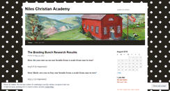 Desktop Screenshot of nileschristianacademy.wordpress.com