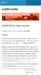 Mobile Screenshot of call2roxette.wordpress.com