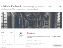 Tablet Screenshot of littlemisswordsworth.wordpress.com