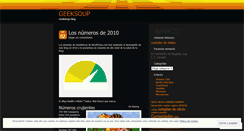 Desktop Screenshot of geeksoup2009.wordpress.com
