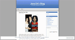 Desktop Screenshot of jenn34.wordpress.com