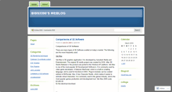 Desktop Screenshot of bibs3390.wordpress.com