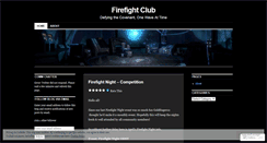 Desktop Screenshot of firefightnight.wordpress.com