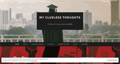 Desktop Screenshot of mycluelessthoughts.wordpress.com