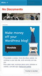 Mobile Screenshot of nodocuments.wordpress.com