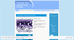 Desktop Screenshot of fremontswim.wordpress.com