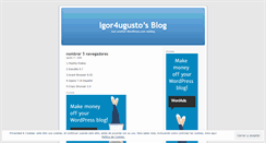 Desktop Screenshot of igor4ugusto.wordpress.com