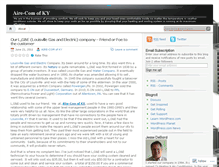 Tablet Screenshot of airecom.wordpress.com
