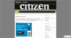 Desktop Screenshot of citizendumondela.wordpress.com