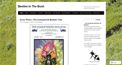 Desktop Screenshot of beetlesinthebush.wordpress.com