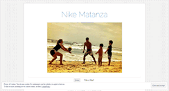 Desktop Screenshot of nikematanza.wordpress.com