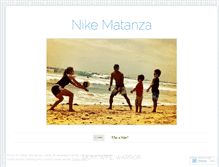 Tablet Screenshot of nikematanza.wordpress.com