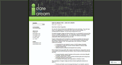 Desktop Screenshot of daretodreamfund.wordpress.com